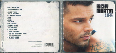 RICKY MARTIN . CD-LEVY . LIFE