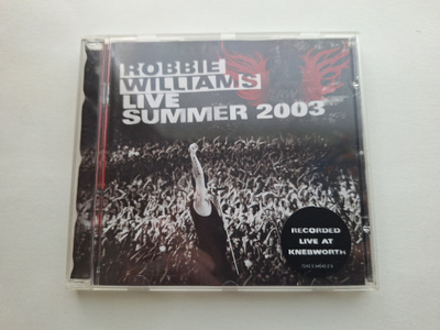 ROBBIE WILLIAMS - LIVE SUMMER 2003 . cd