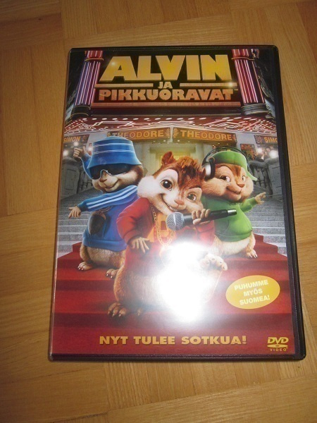 Alvin ja pikkuoravat DVD