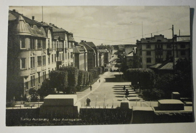 Turku, Aurakatua alas Puolalanmäeltä, mv pk, p, 1938