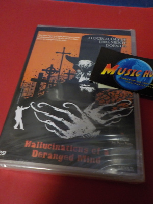 HALLUCINATIONS OF A DERANGED MIND UUSI DVD