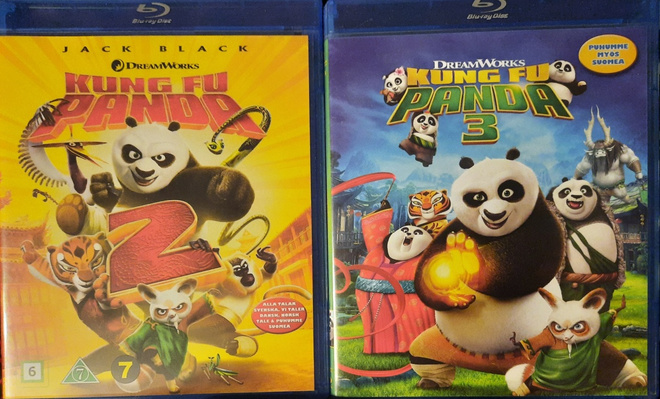 KUNG FU PANDA 2 & KUNG FU PANDA 3 Blu-ray