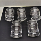 Timo Sarpaneva Pisararengas snapsilasit 8 cl, 5 kpl, Iittala - pikkukuva 2
