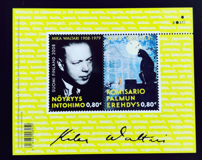 2008 blokki BL52 - Mika Waltarin syntymästä 100 vuotta **