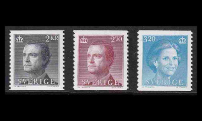 Ruotsi 1319-21 ** Käyttösarja kuningaspari (1985)