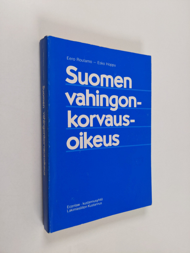 Eero Routamo : Suomen vahingonkorvausoikeus