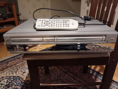 LG DVD VHS Combo