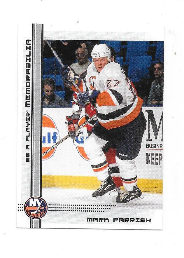 2000-01 BAP Memorabilia #462 Mark Parrish New York Islanders