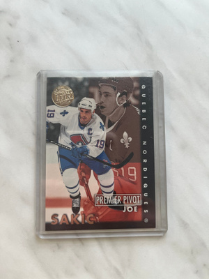 1995-96 Ultra Premier Pivot Gold Joe Sakic #8of10