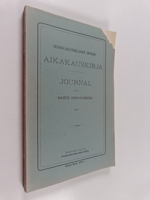 Suomalais-ugrilaisen seuran aikakauskirja 51