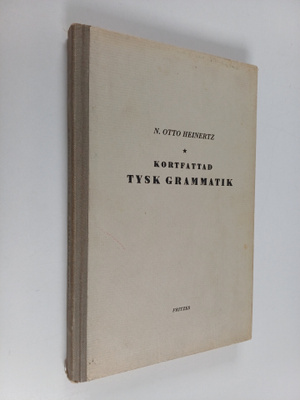Uno Lindelöf : Kortfattad tysk grammatik