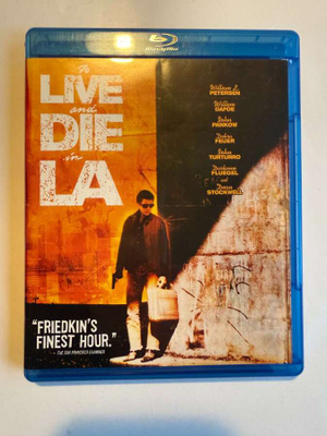 TO LIVE AND DIE IN L.A.  Blu-ray