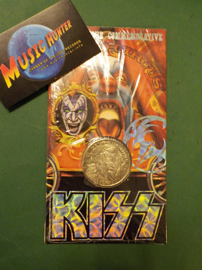 KISS PSYCHO-CIRCUS 1998 TOUR COIN - UUSI