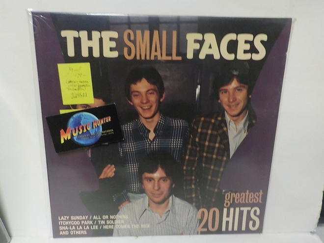 THE SMALL FACES - GREATEST 20 HITS M-/M- SAKSA 1988 LP