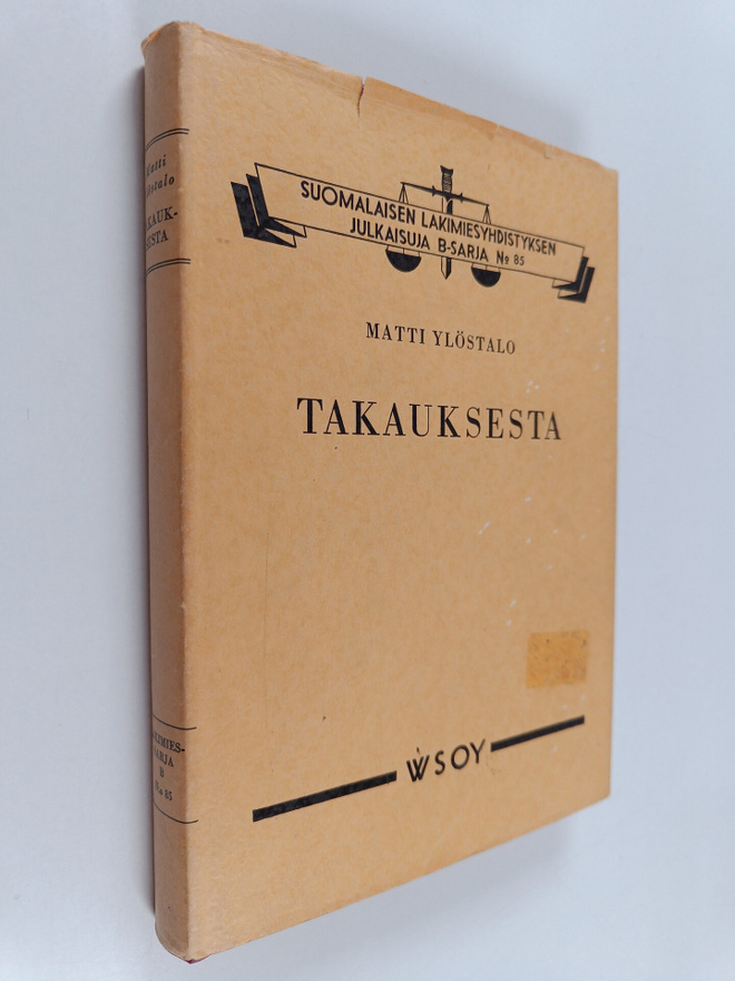 Matti Ylöstalo : Takauksesta