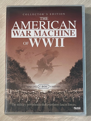 Amerikan sotakoneisto II maailmansodassa (5DVD) *UUSI*