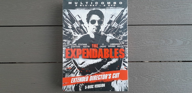 BD: The Expendables MultiCombo Pack 2xBD + 3xDVD. UUSI