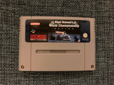 SNES: Nigel Mansell's World Championship Racing (L)