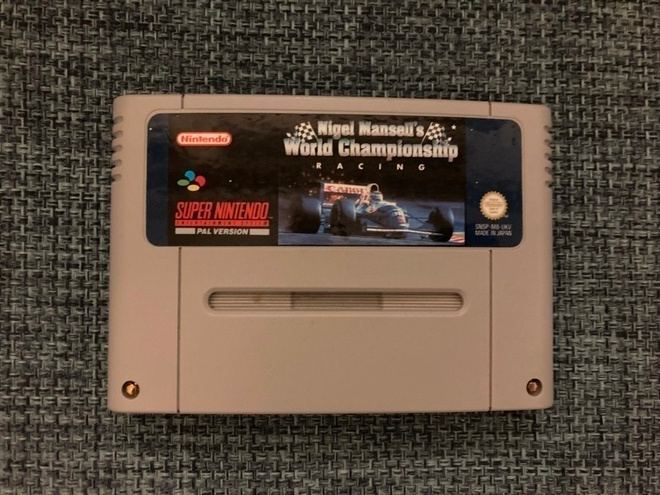SNES: Nigel Mansell's World Championship Racing (L)