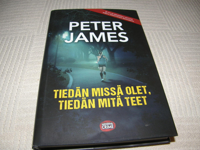 Peter James Tiedän missä olet, tiedän mitä teet -sid