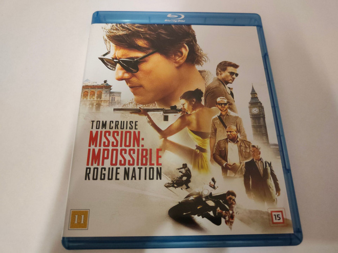 Mission Impossible: Rogue Nation (2015) - Bluray - Nordic