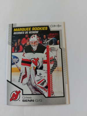 020-21 O-Pee-Chee #615 Gilles Senn RC
