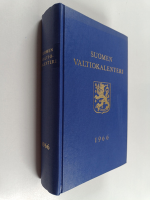 Suomen valtiokalenteri 1966