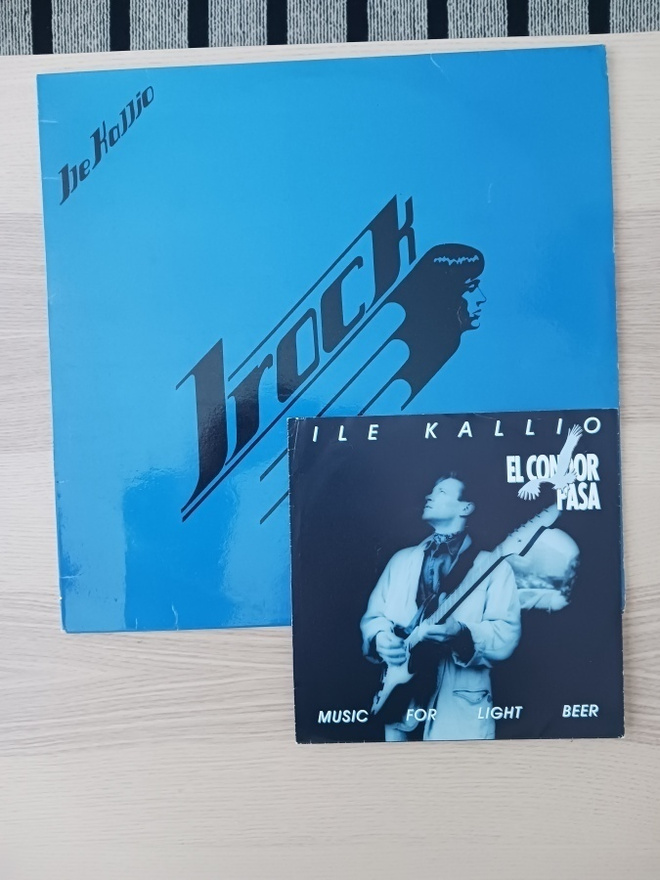 Ile Kallion / Irock-lp+ single/ El Condor Pasa