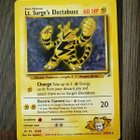 Pokemon kortti Lt Surge's Electabuzz Gym Heroes rare - pikkukuva 1