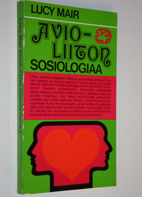 Lucy Mair : Avioliiton sosiologiaa