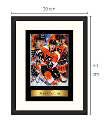Uusi Sean Coutuier Phildelphia NHL art print Limited Edition