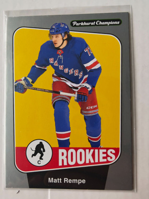 Matt Rempe 2024-25 Parkhurst Rookies Silver
