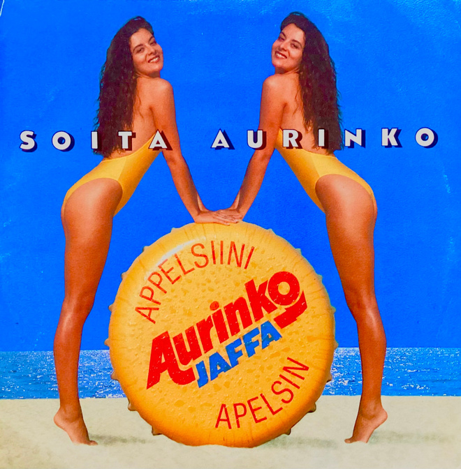 CLIFTERS: Aurinkoon /karaoke 7"-vinyylisingle (PS)