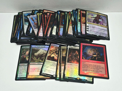 MTG - 108kpl Foil Rareja (+ 5kpl rareja)