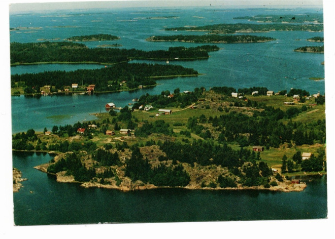 Dragsfjärd: Rosala, ilmakuva (mainos/erikoisleima)