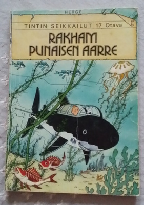 Tintin seikkailut 17: Rakham punaisen aarre 1.p.
