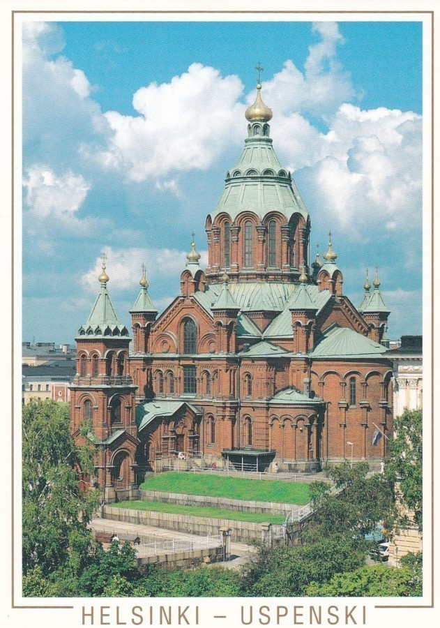 KIRKKOKORTTI - HELSINKI - USPENSKIN KATEDRAALI - 4