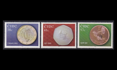 Irlanti 1403-5 ** Eurojen käyttöönotto (2002)