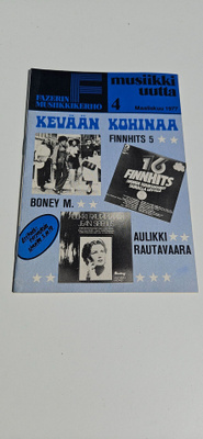 Fazer musiikki uutta maaliskuu 1977