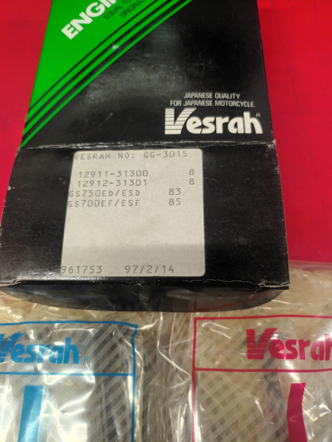 Pakoventtiili  Vesrah 12912-31301 Suzuki GS 700/750, GSX750