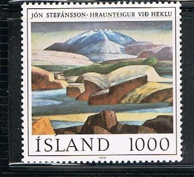 Islanti 1978 - Maalaus Stefansson  ++ Hekla