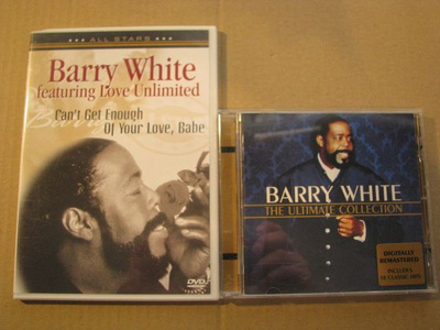 BARRY WHITE ( dvd & cd )