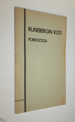 J. E. Strömborg : Runebergin koti Porvoossa : katsomassa ...