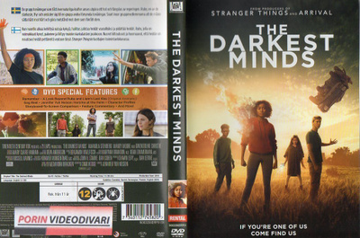 Darkest Minds	(18 590)	vuok	-FI-	DVD				2018	(ei vuokrakäytö