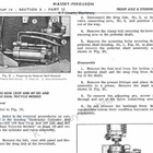 Massey Ferguson 165 168 188 korjaamokirja ja varaosakirja - pikkukuva 1