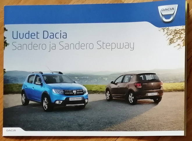 2017 Dacia Sandero / Stepway esite - suom - 24 sivua