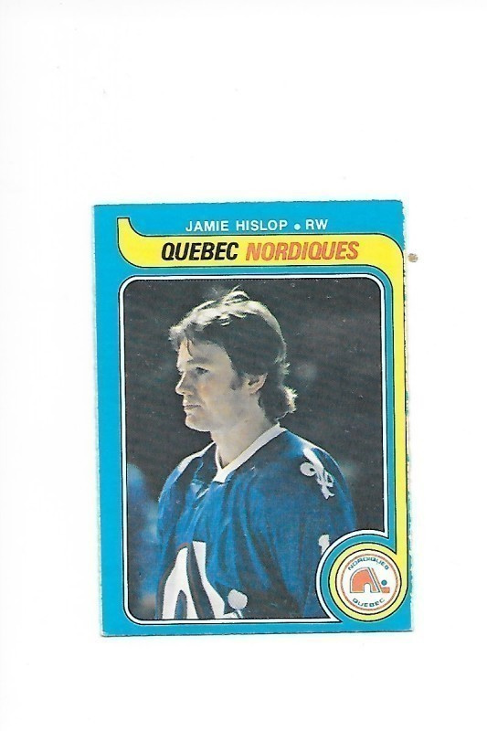 1979-80 OPC #380 Jamie Hislop Quebec Nordiques