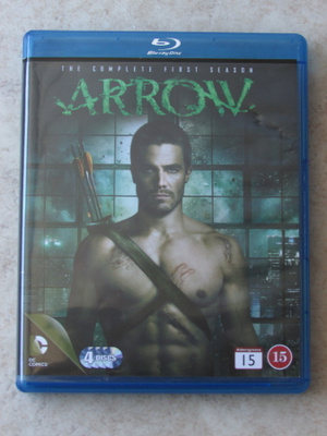 Arrow, kausi 1, 4 x blu-ray
