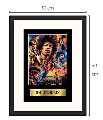 Uusi Jimi Hendrix art print Limited Edition