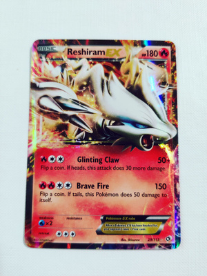 Reshiram EX - 29/113 Pokemon Legendary Treasures Ultra Rare